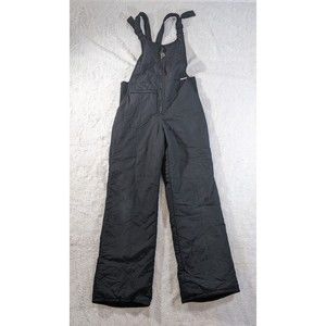 OBERMEYER Vintage Randy Black Snow Ski Snow Board Bib Kids Youth Juniors 14